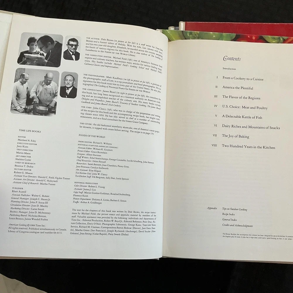 Vintage 1968 Time Life Foods Of The World 9 Book Set International Cookbooks